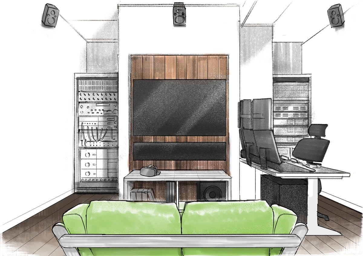 goraku スタジオ1 マシンルーム