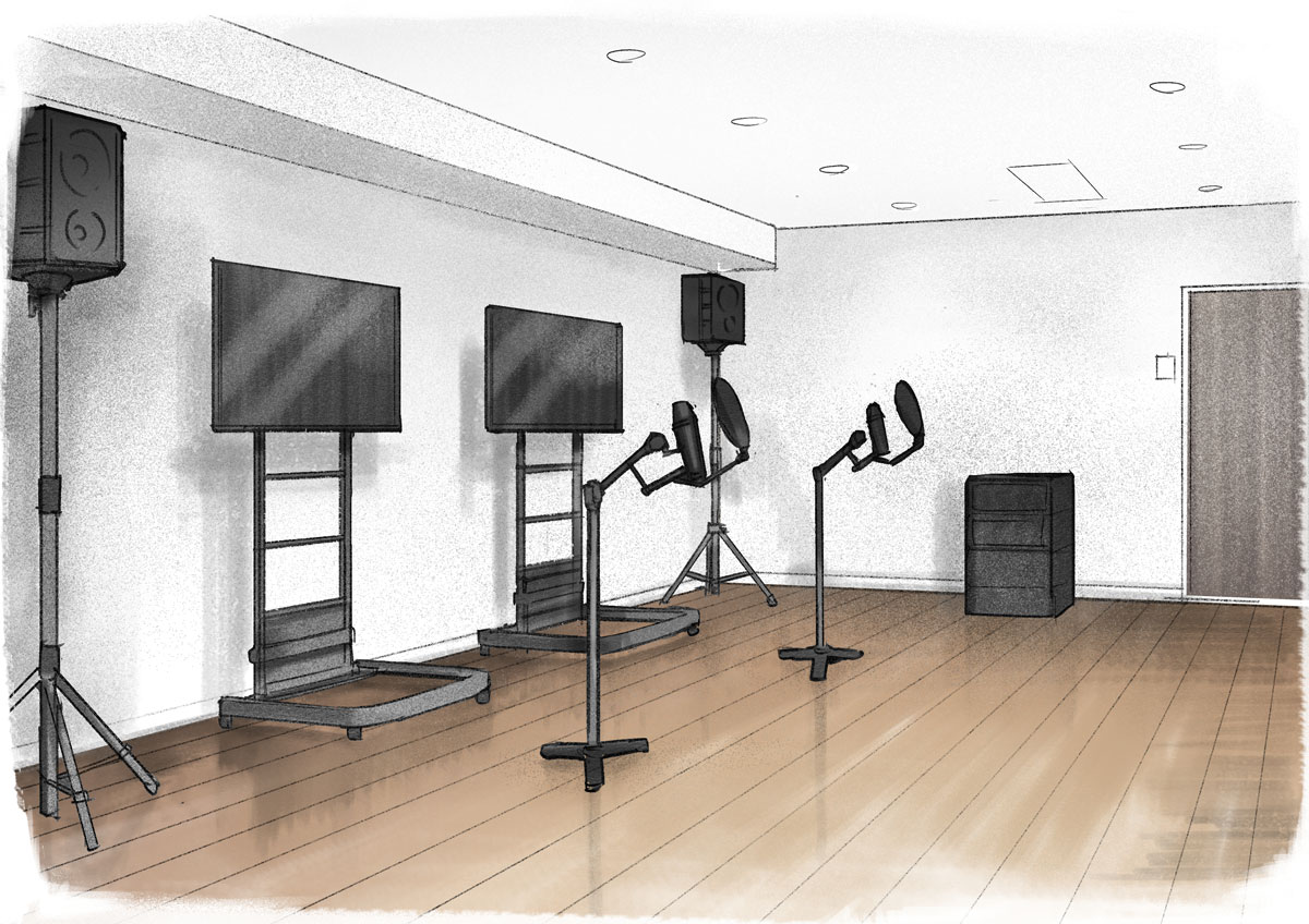goraku スタジオ2 multi room